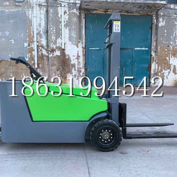 长岭县小型电动叉车1吨2吨步行站驾式电瓶堆高充电装卸车液压升降车铲车